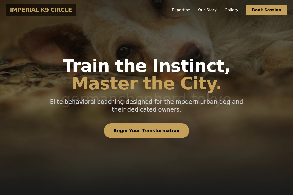 Bond Dog Behavior
